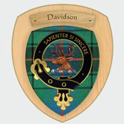 Wall Plaque, Clan crest, Clan Davidson